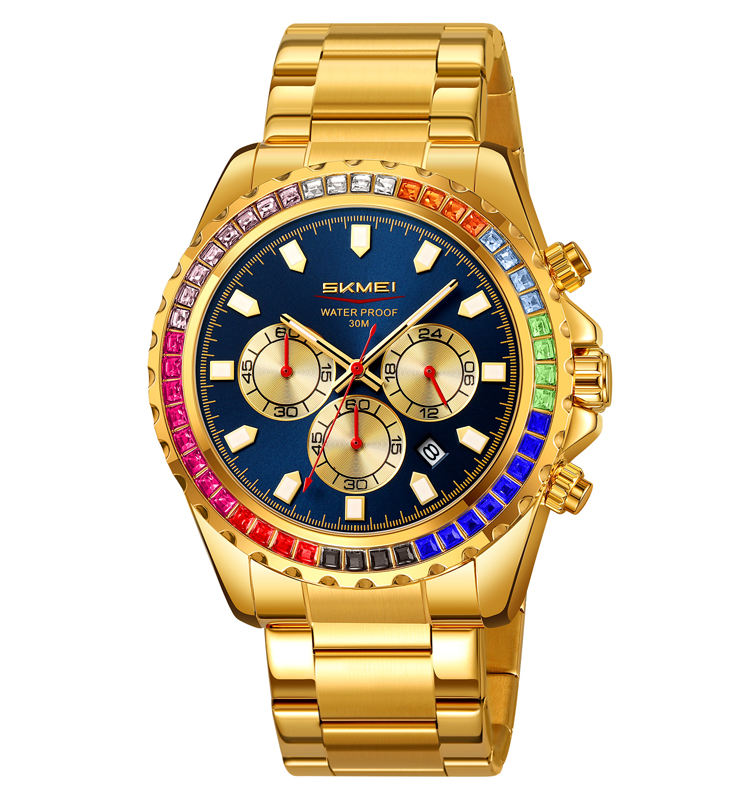 สีทอง/สีฟ้า