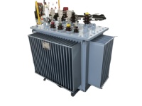 Transformador de Energía Eléctrica Trifásico WEISEN de 160 kVA, Alta Tensión, Sumergido en Aceite, Bobinado de Aluminio, Bobina Toroidal