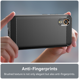 Coque de téléphone pour Samsung XCover 7, motif fibre de carbone brossée, fine et souple en TPU, pour Samsung <span class=keywords><strong>Galaxy</strong></span> XCover 7 - Product Image 6