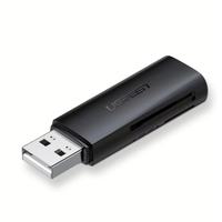 Lecteur de carte UGREEN tout en un USB 3.0 USB 2.0 Lecteur de carte SD Mémoire pour mémoire SDHC SDXC TF M2 MMC XD MS PRO Produits de gros