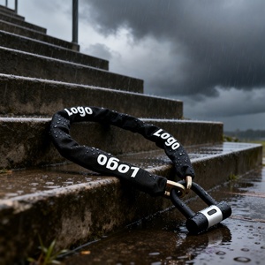 Offre Spéciale : Antivol à Combinaison pour Moto, Chaîne Antivol et <span class=keywords><strong>Cadenas</strong></span> en <span class=keywords><strong>U</strong></span> Haute Sécurité Anti-Coupure pour Moto et Vélo - Product Image 4