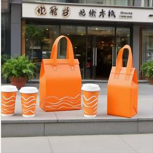 Sac isotherme de vente en gros pour emporter, garde au frais, logo personnalisé imprimé, sac isotherme écologique, sac isotherme souple, dessin animé, pliable, imperméable - Product Image 6