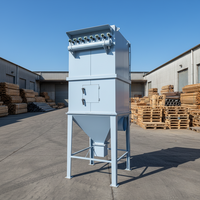 Collecteur de poussière industriel à jet pulsé direct usine pour l'élimination des gaz résiduels et des poussières