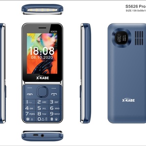 Teléfono Móvil Sencillo para Personas Mayores de 2.8 Pulgadas, Triple SIM, Teclado QWERTY, Reproductor MP3/MP4, Pantalla TFT, Batería de 1800 mAh, Radio FM Inalámbrica - Product Image 2