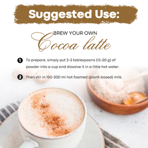 Mélange de Latte au Lait Doré Superfood aux Épices, Ashwagandha et Curcuma, Marque Blanche - Product Image 3