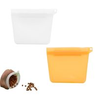 Pochette à friandises pour chien, mini sac d'entraînement, pochettes en silicone imperméables, distributeur pour chiots, petits chiens, friandises pour animaux de compagnie