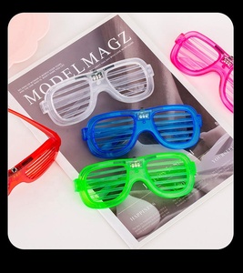 Promotional Toys Luminous Bursting <b>Disco</b> Glasses LED Fluorescent Cool Plastic for <b>Parties</b> and KTV LED <b>Light</b> Sunglasses - Product Image 3
