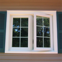 ACE Custom High Quality House UPVC Ventanas abatibles, Hurricane Impact Windows