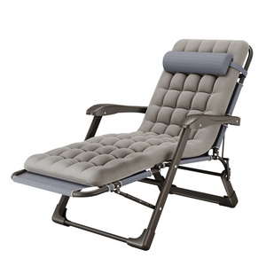 Cómoda <span class=keywords><strong>Silla</strong></span> Luna Plegable para Exteriores, <span class=keywords><strong>Silla</strong></span> Reclinable de <span class=keywords><strong>Playa</strong></span>, Cama Plegable con Marco Metálico Resistente - Product Image 2