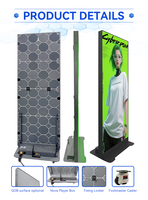 Pantalla LED Plegable para Interiores Colorworld P2.5, Comercial, con Soporte de Contenido 1080P y Sincronización Multipantalla