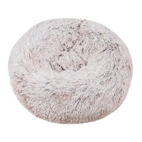 Lit en peluche orthopédique pour chien et chat, literie épaisse en fausse fourrure pour petits et moyens animaux de compagnie, isolation thermique, tapis de lit antidérapant pour sommeil profond