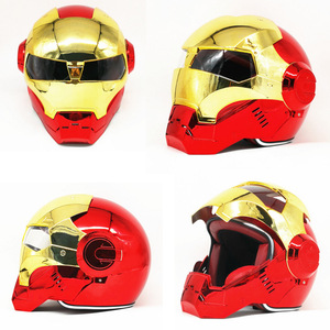 Vente en gros d'Iron Man <span class=keywords><strong>Transformers</strong></span> Personnalité Art <span class=keywords><strong>Casque</strong></span> complet Sécurité <span class=keywords><strong>Casque</strong></span> découvert Demi <span class=keywords><strong>casque</strong></span> rétro - Product Image 3