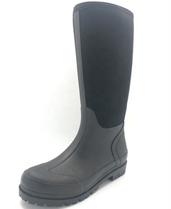Waterproof Rubber Industrial Riding <strong>Wellingtons</strong> Neoprene Rain Boots <strong>for</strong> <strong>Men</strong> - Product Image 2