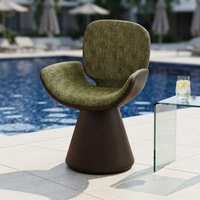 Tabouret pivotant en bois massif de style médiéval avec dossier, banc multifonctionnel pour coiffeuse, chambre et dressing