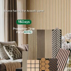 Panneau mural en MDF acoustique moderne de Yiwu avec design graphique pour salon, chambre à coucher, appartement, hôtel - Product Image 2