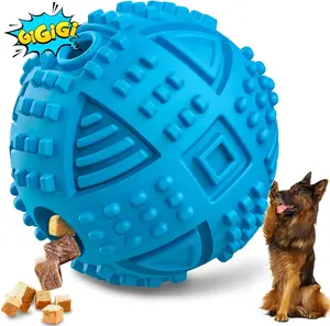 बड़े और मध्यम कुत्तों के लिए चबाने वाला खिलौना, पिल्लों के लिए कठिन पहेली खिलौने दांतों की सफाई