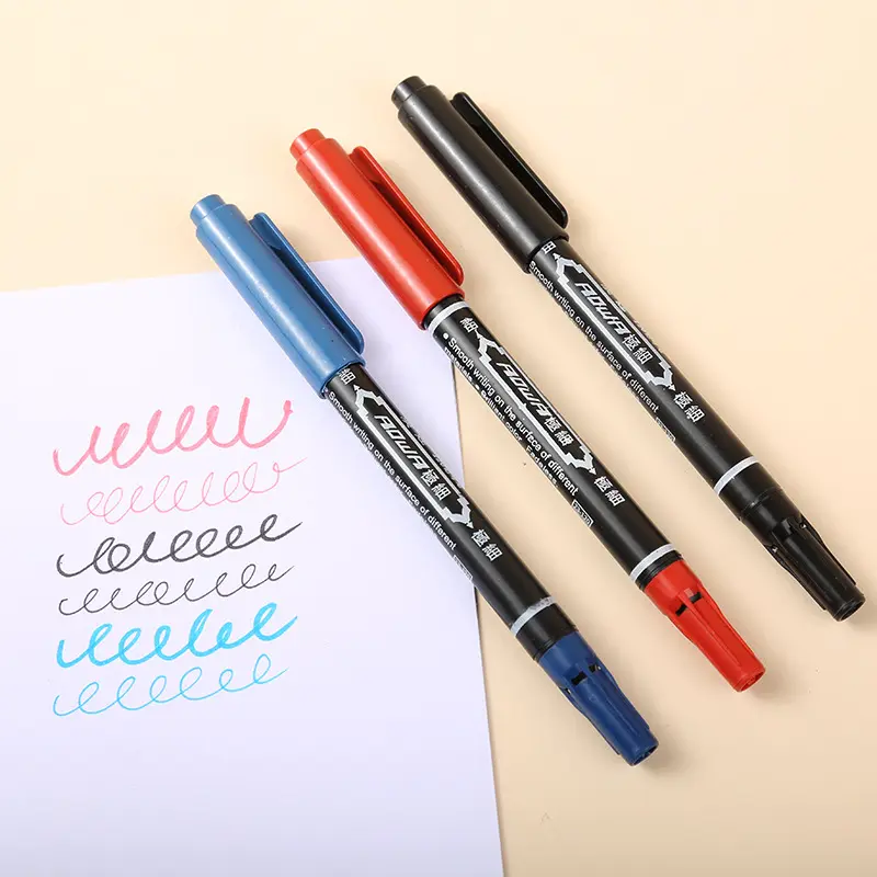 Custom Colorful Eco Erasable White Board Paint Markers Pens Set Customized Dry Erase Whiteboard Markers For Whiteboard