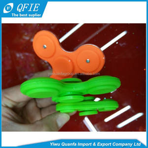 Offre Spéciale unisexe 7.5cm russie impression coloré en plastique EN71 certifié drôle éducatif Fidget Spinner décompression jouet amusant - Product Image 5
