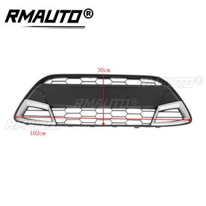 Grille de pare-chocs avant RMAUTO, grille de course, grille en nid d'abeille, kits de style de carrosserie pour Ford Fiesta MK7 2008-2013, accessoires de voiture - Product Image 6