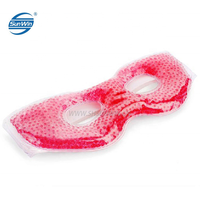 Masque oculaire réutilisable en gel, chaud/froid, en forme d'œil, taille personnalisée, de classe médicale I, pour soulager la fatigue oculaire et les soins de beauté