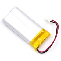 Batterie lithium-ion rechargeable certifiée KC CE 3,7 V, cellule de batterie lithium-ion 701735, batterie polymère lithium 380 mAh pour lampe de bureau