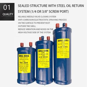 A-W Serie 1/2 "55824 ODF Hermetischer Kompressor Kühlschrank Ersatzteile Verflüssigung ssatz Öl abscheider - Product Image 4