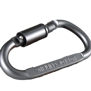 Mosquetón de Aleación de Aluminio en Forma de D de Alta Calidad, Grueso, con Clip Rápido, Capacidad de 1L, Multifuncional para Campismo y Senderismo al Aire Libre - Product Image 6
