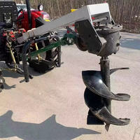 Lutian PTO entraîné 3 points Post Hole Auger pelle machine tracteur met en œuvre