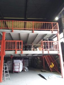 3 רמות mzzanine רצפה מזנין תעשייתי מותאם אישית - Product Image 3