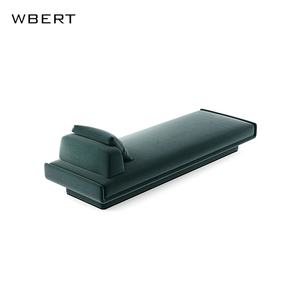 Juego de sofá cama con Pedal de concubina Imperial de muelle móvil personalizado italiano WBERT, terciopelo de doble cara con aplicación para Hotel y sala de estar - Product Image 4