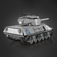 Mould King 20034 M26 Pershing Tank, jouet de combat télécommandé par application, modèle pour enfants, puzzle d'assemblage, blocs de construction, jouets