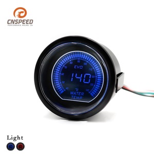 CNSPEED EVO Digital Water Temp Gauge 52mm LCD Dual Color Universal <b>Car</b> Gauge - Product Image 1