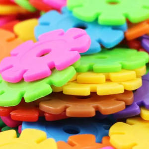 Blocs de construction flocon de neige <span class=keywords><strong>puzzle</strong></span> amusant multicolore autres jouets éducatifs - Product Image 5