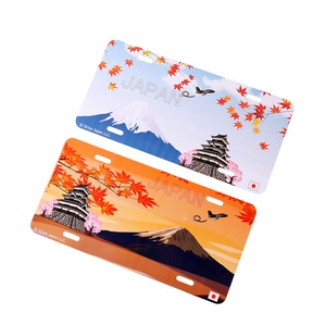 Bandera de EE. UU. 6 "* 12" logotipo 3D impresión personalizada precio de fábrica matrículas de coche al por mayor máquina de pintura de matrículas - Product Image 1