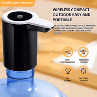 USB Rechargeable 5 Gallon (Sekitar) Pompa Dispenser Air Portabel 15,7 Liter untuk Penggunaan Luar Ruangan dan Mobil Tipe Dingin