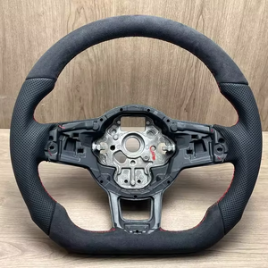 Volant sport en cuir suédé pour Volkswagen VW MK5 MK6 MK7 GTI 6 7 R Golf 6 Golf 7 Passat Jetta - Product Image 1