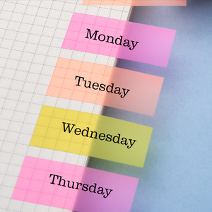Translucent Colorful PET Page <strong>Flags</strong> Self Adhesive <strong>Book</strong> Marking Sticky Tab Planner Page <strong>Flags</strong> for School and Office - Product Image 5