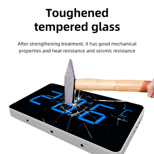 Máy đo độ ẩm nhiệt độ kỹ thuật số LX923TW-B với đầu dò không thấm nước-Máy đo độ ẩm đèn nền màu xanh cho hồ bơi sử dụng nhà công nghiệp - Product Image 5