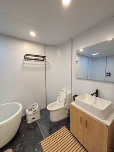 Casa Móvil Prefabricada Tipo Cápsula Espacial con Jacuzzi y Anexo de Yurta de Lujo para Arquitectura de Resorts Ecológicos - Product Image 6