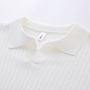 Grauer Kragenpullover aus atmungsaktivem Wolle/Nylon-Strick für reife Männer im Lao-Qian-Stil – Lässiger, locker sitzender Winter-Oberteil im Relaxed-Style - Product Image 6