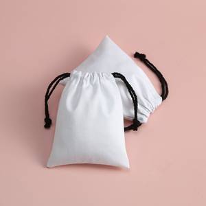 Bolsa de Regalo de Alta Gama con Cordón, Personalizada, Impresa en Pantalla Completa, de Poliéster y Algodón, para Perfumes - Product Image 6