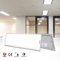 Nouveau Produit École Boutique Bureau Dimmable Éclairage 24w 40W 70W Forme Carrée Led Panneau Lumineux avec Capteurs