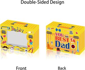 กล่องของขวัญวันพ่อ 12 แพ็ค ลายเครื่องมือ กล่องกระดาษใส่ของขวัญวัน<span class=keywords><strong>พ่อ</strong></span> กล่องขนมวันพ่อ มีหน้าต่าง สำหรับใส่ของชำร่วย คุกกี้ - Product Image 5