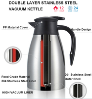 Bouilloire isotherme en acier inoxydable chinois, isolation thermique 12-24 heures, design bohème, portable, écologique, avec poignée pour café et thé