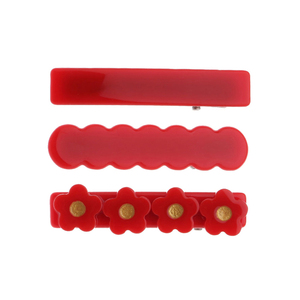 MiDairy Ins Offre Spéciale cut fleur <span class=keywords><strong>bar</strong></span> de bonbons couleur acrylique solide cheveux poignées latérales clips épingle à cheveux pour les filles - Product Image 4