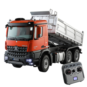 Huina Kabolite K5702 Camión Volquete de Control Remoto de 6 Canales, Escala <span class=keywords><strong>1</strong></span>:<span class=keywords><strong>14</strong></span>, Modelo de Vehículo de Ingeniería 6x6 con Elevador de Barra de Tornillo - Product Image 1