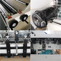Machine d'emballage automatique pour carton ondulé 5 plis, machine de laminage de carton ondulé