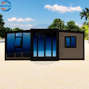 WinFair Casa Contenedor Móvil Prefabricada Modular Expandible de Bajo Costo de 20 Pies <span class=keywords><strong>en</strong></span> <span class=keywords><strong>España</strong></span> - Product Image 1