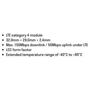 Módulo Quectel Serie LCC LTE Compatible con Pin-a-Pin TCP/IP Integrado, Compatible con Linux, Android, <span class=keywords><strong>Windows</strong></span>, MQTT, 1/EC21, 1/2/1/2 - Product Image 2
