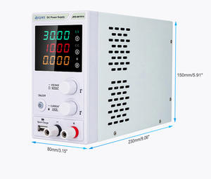 Fuente <span class=keywords><strong>de</strong></span> Alimentación CC Ajustable JIKE MF3010, 30V 10A 300W, Fuente <span class=keywords><strong>de</strong></span> Alimentación <span class=keywords><strong>de</strong></span> Banco Regulada y Conmutable para Reparación <span class=keywords><strong>de</strong></span> Teléfonos y Laboratorio - Product Image 4
